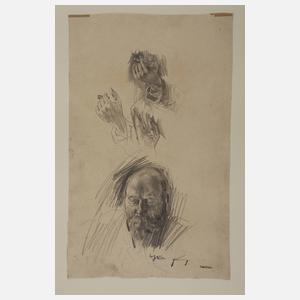 Prof. Gerhard Janssen, Paar Zeichnungen