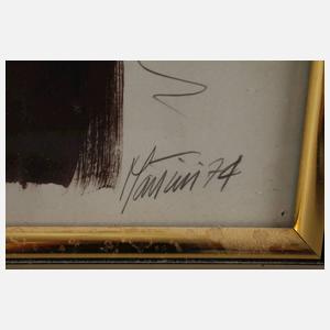 Martini, Stehender Damenakt