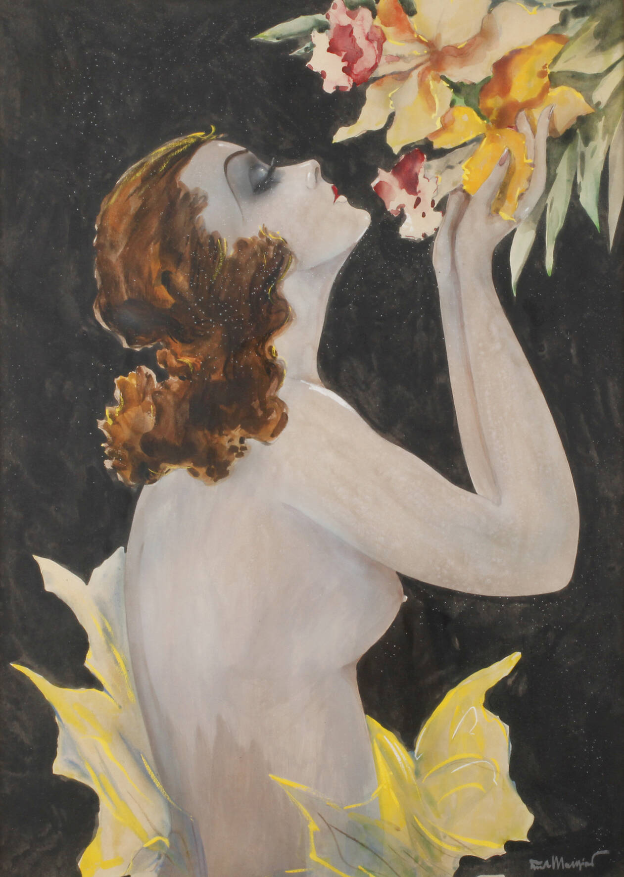 Kurt Matthias, Junge Dame