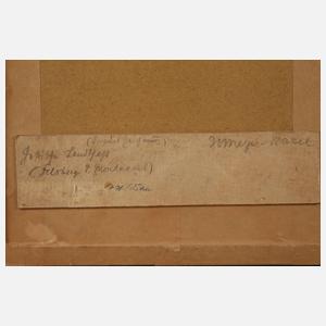 Hans Meyer-Kassel, attr., "Felsburg in Mondnacht"