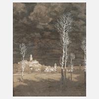 Hans Meyer-Kassel, attr., "Felsburg in Mondnacht"111