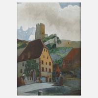 G. Müller, Fränkische Dorfansicht111