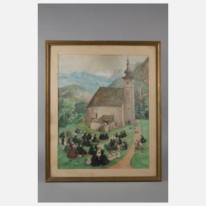 Else Preußner, "Die Predigt"