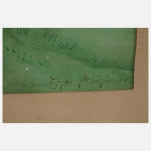 Else Preußner, "Die Predigt"