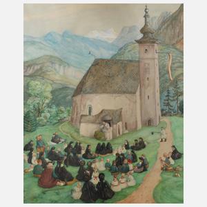 Else Preußner, "Die Predigt"