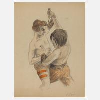 Erich Probst, Der Messerkampf111