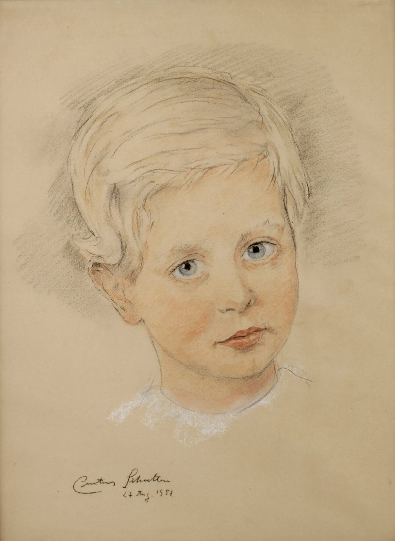 Curtius Schulten, Knabenbildnis