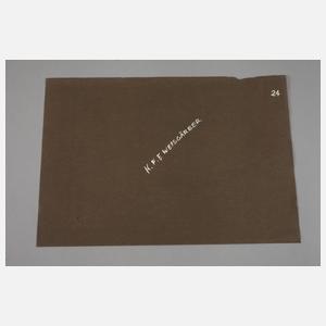 Karl F. E. Weisgärber, Ein ruhiger Schlaf