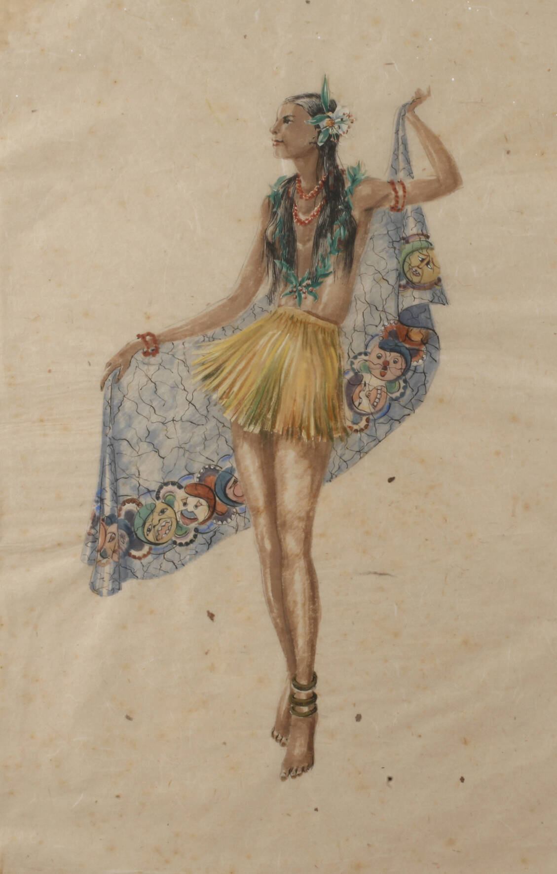 "Frau von der Insel Bali"