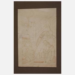 Gustav Süs, attr., Das Versteck