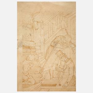 Gustav Süs, attr., Das Versteck