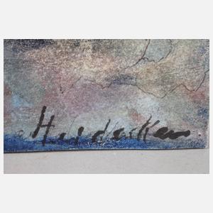 Heidecker, Drei figurative Abstraktionen