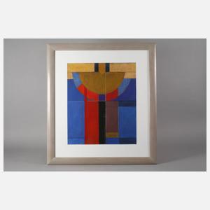 Josef Povazan, Abstrakte Komposition