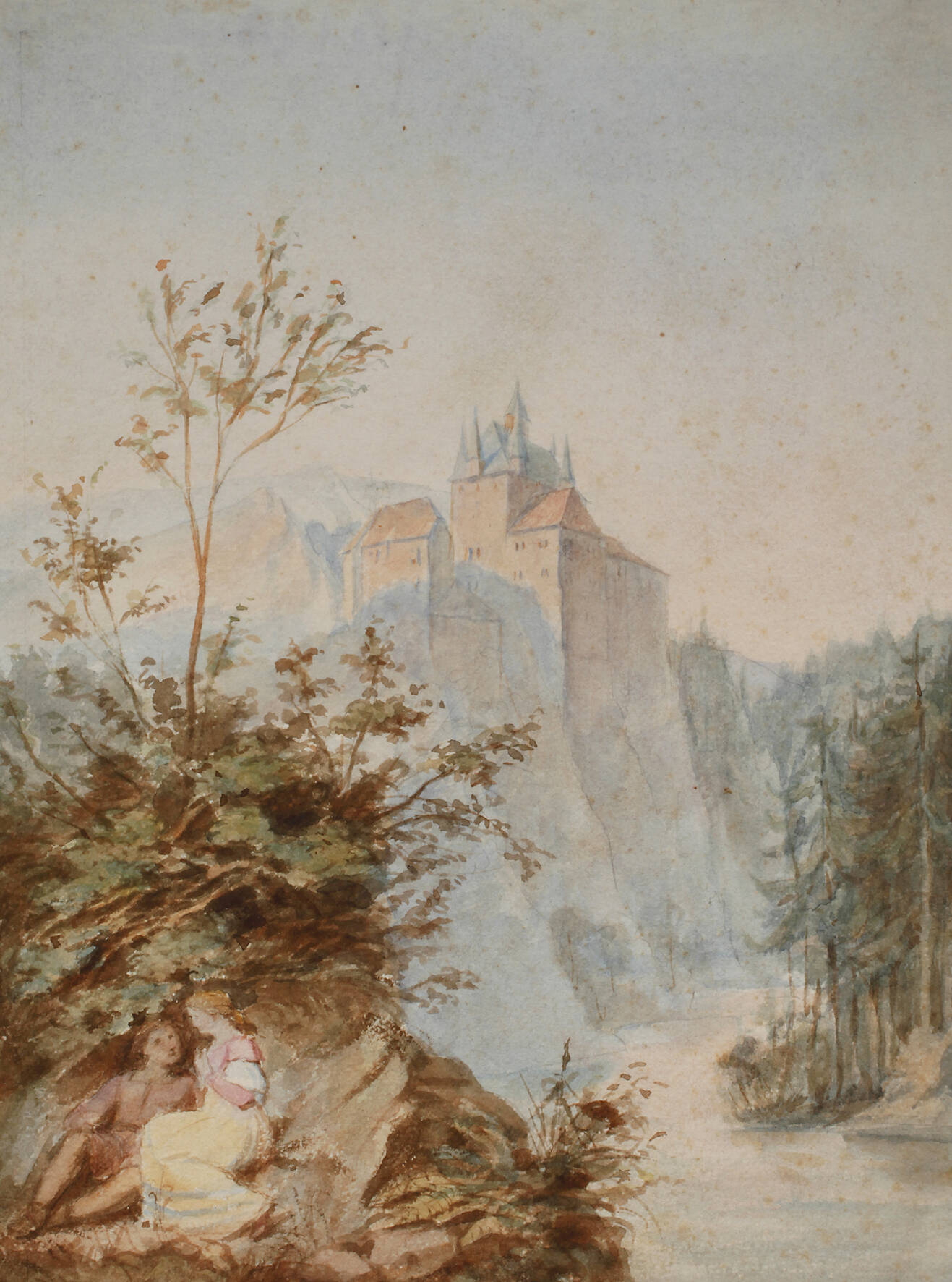 Otto Patzig, attr., "Märchenlandschaft"