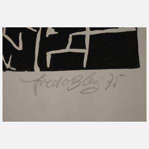 Fredo Bley, "Bäuerliches Interieur"