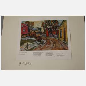 Fredo Bley, Graphikmappe