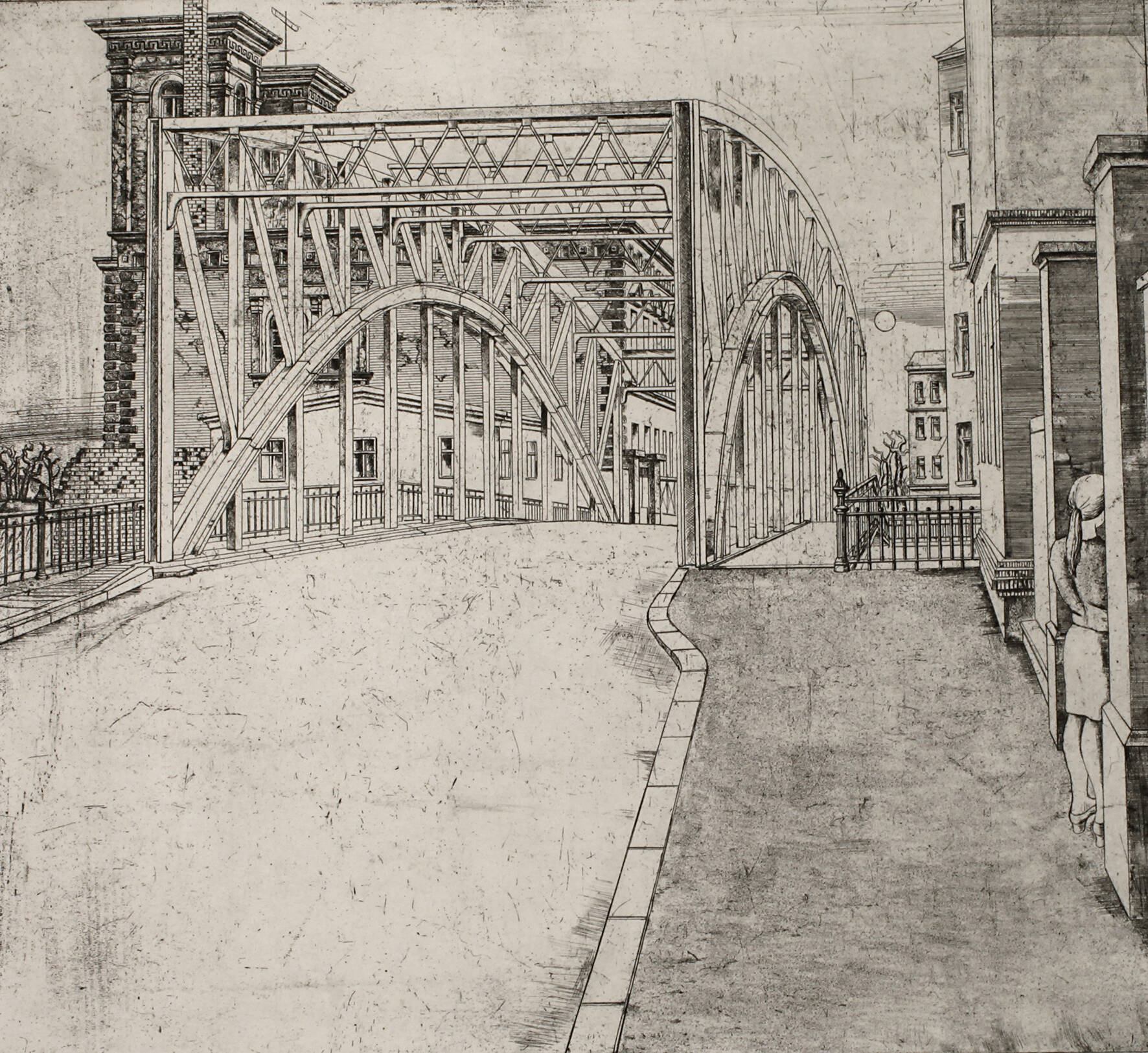 Kurt Dornis, "Könneritzbrück, Leipzig Plagwitz"