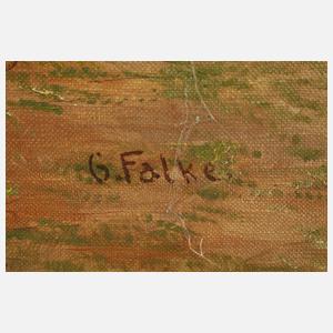 G. Falke, Erntelandschaft