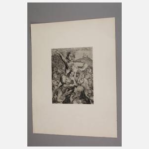 Prof. Lea Grundig, Konvolut Radierungen