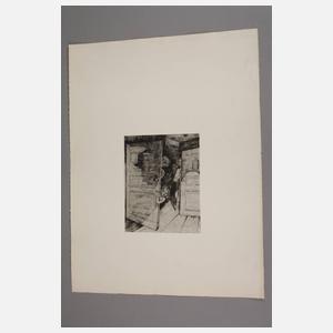 Prof. Lea Grundig, Konvolut Radierungen