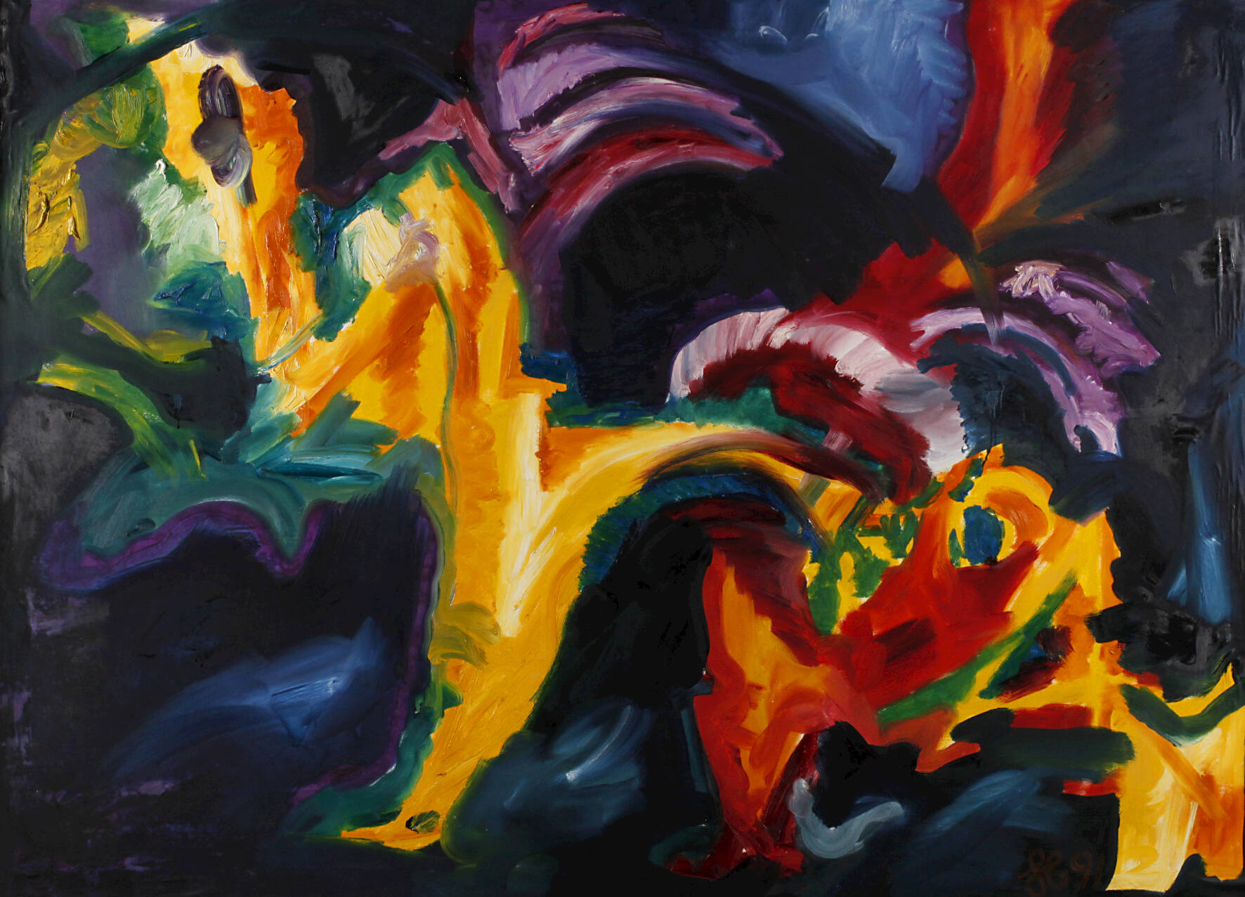 Klaus Hopf, Abstrakte Komposition