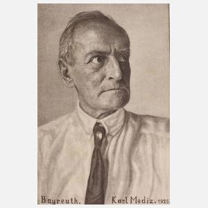 Karl Mediz, Herrenportrait