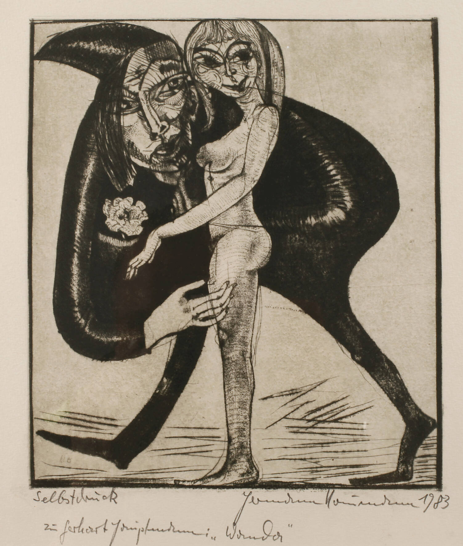 Hermann Naumann, "zu Gerhart Hauptmann – Wanda"