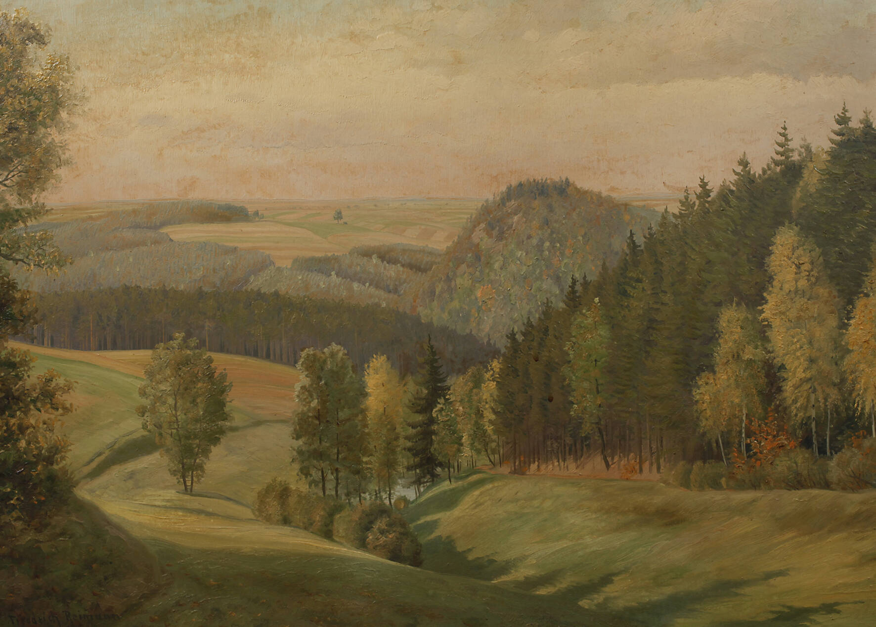 Friedrich Reimann, Im Weidatal