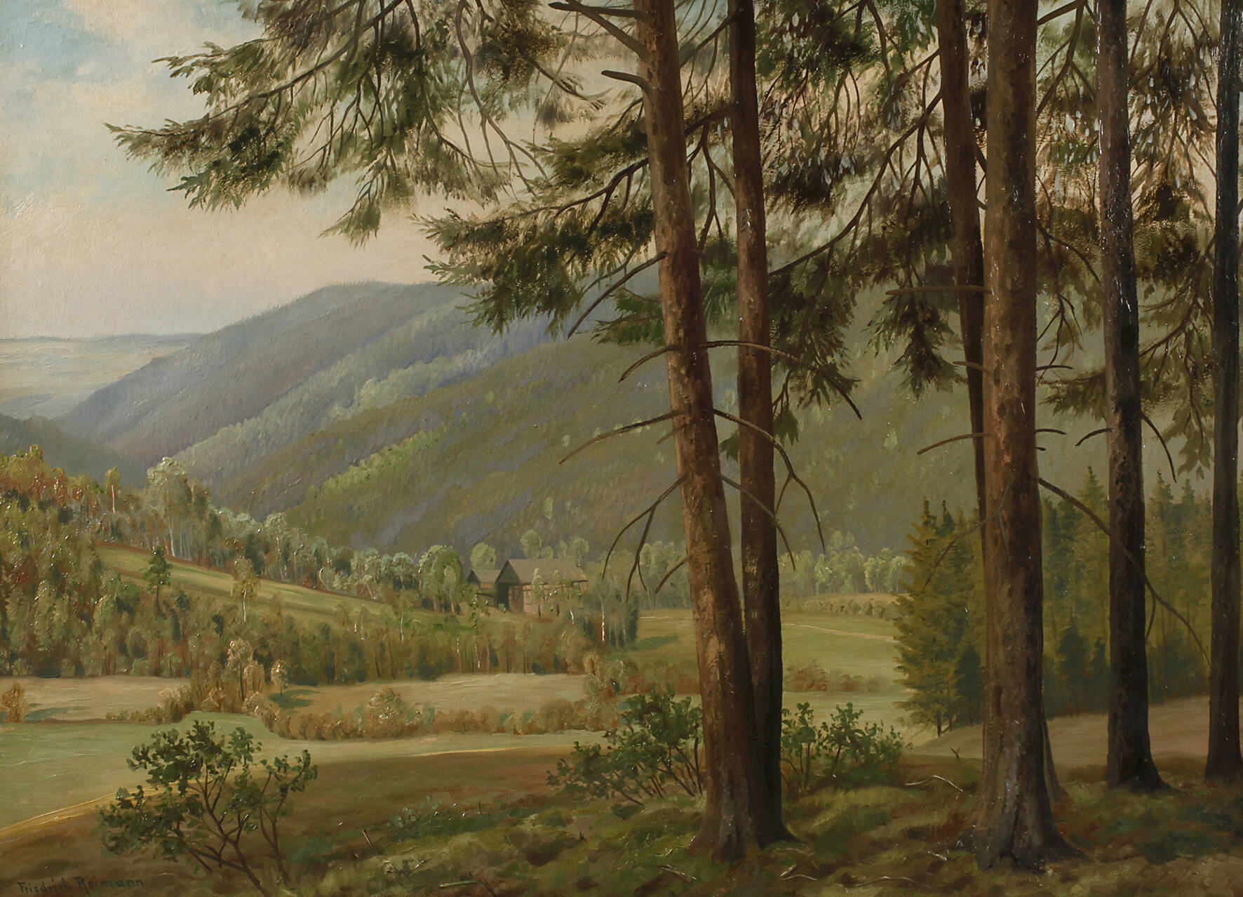 Friedrich Reimann, Mühle im Tal