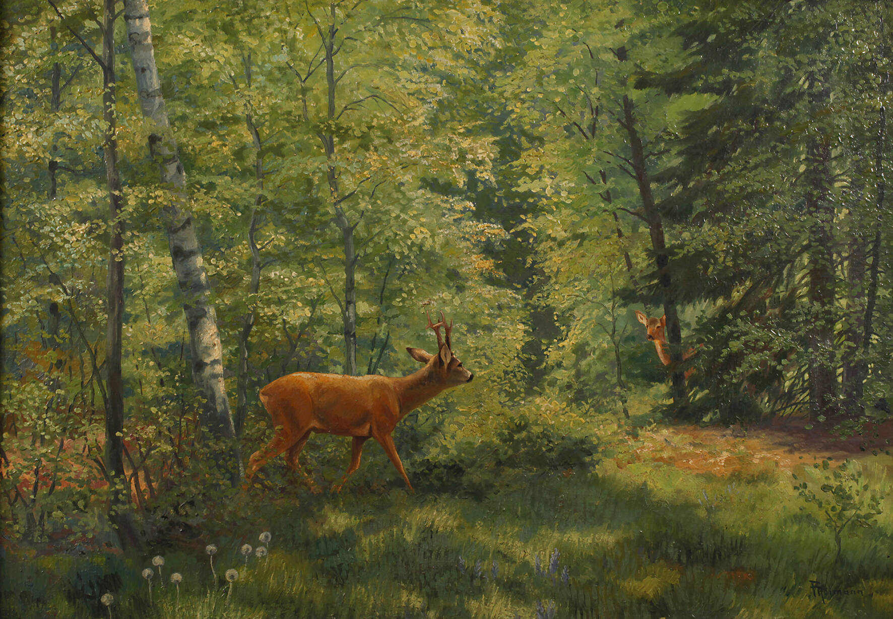 Friedrich Reimann, Begegnung im Wald