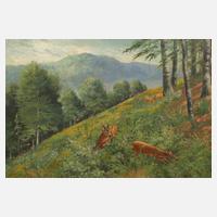 Friedrich Reimann, Flüchtende Rehe111