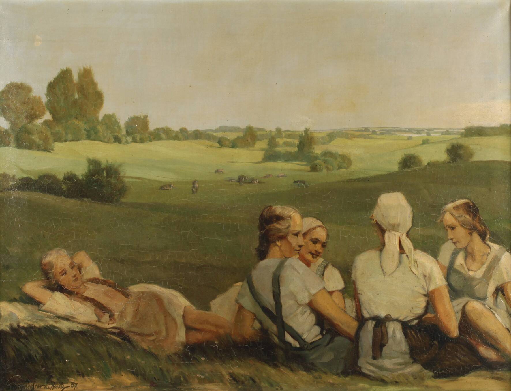 Georg Richter-Lößnitz, Herbstabend