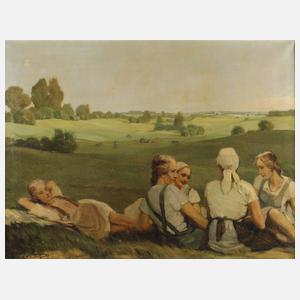 Georg Richter-Lößnitz, Herbstabend