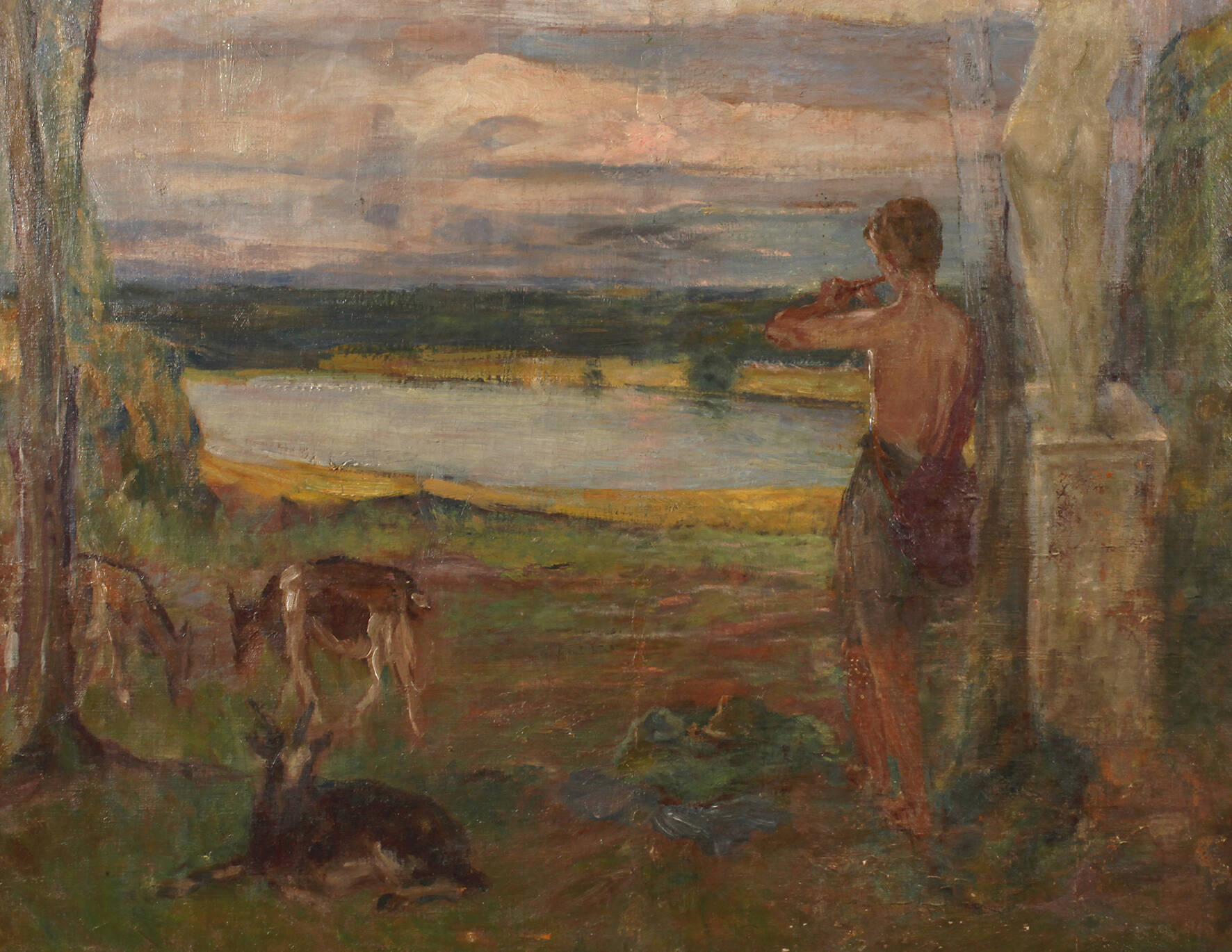 Curt Rüger, attr., Abendfrieden