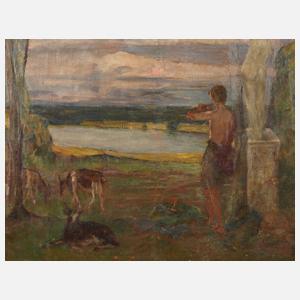 Curt Rüger, attr., Abendfrieden