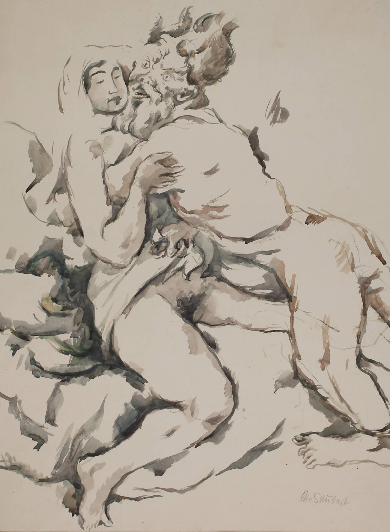 Otto Schubert, Der Bauer und seine Magd