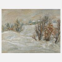 Albert Schwarz, Winter im Erzgebirge111