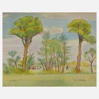 Fritz Tröger, Frühlingslandschaft111