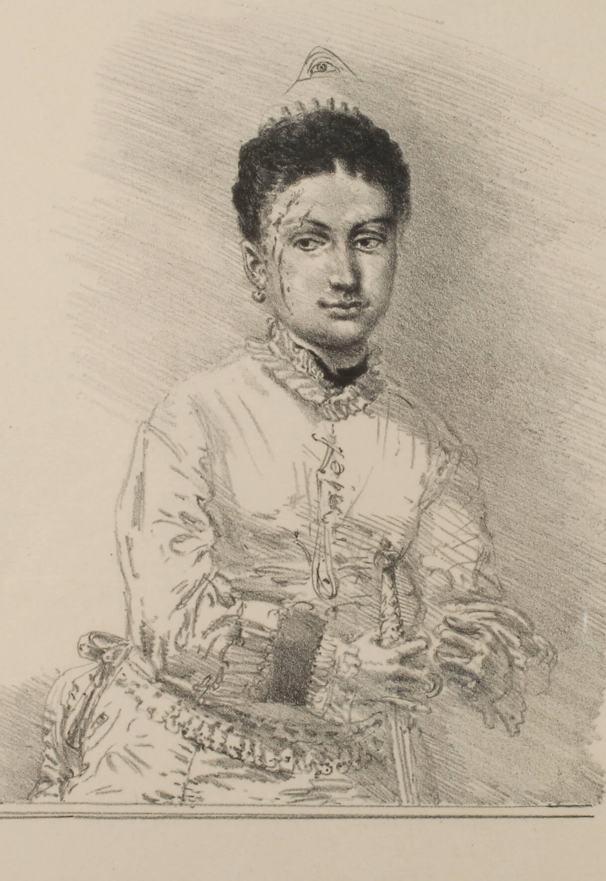 Prof. Werner Tübke, "Verletztes Mädchen"