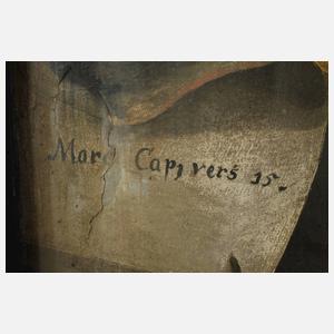 Gekreuzigter Jesus mit Maria Magdalena