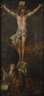 Gekreuzigter Jesus mit Maria Magdalena