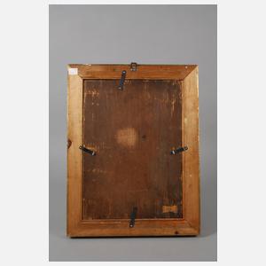 Magd mit Kind im Stall