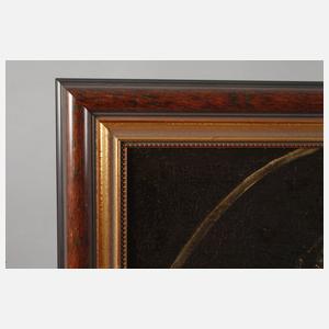 Paar Spätbarock-Portraits