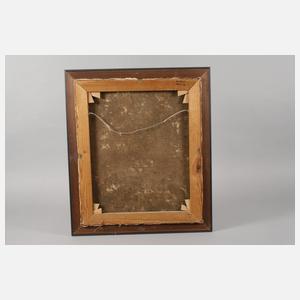 Paar Spätbarock-Portraits