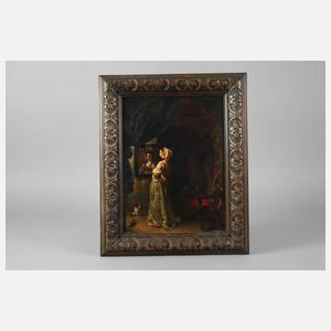 H. Edelhäusser, Kopie nach Frans van Mieris d. Ä.