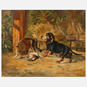 Hermine Biedermann-Arendts, Der Zwist