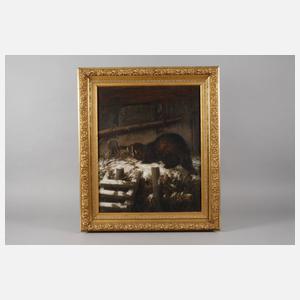 Siegwald Dahl, Iltis am Hühnerstall