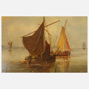 Abraham Hulk I, Segelschiffe auf stiller See