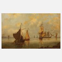 Abraham Hulk I, Segelschiffe auf stiller See111