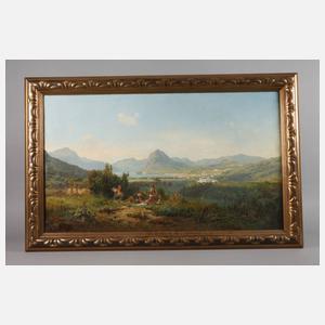 Ambrogio Preda, Rast am Luganersee